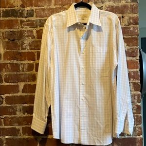 Lined button down. Summery/Springy!